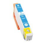 Epson cartridges T2432 XL Cyan huismerk