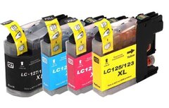 Brother cartridges LC-123 set 4 stuks huismerk