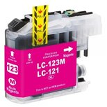 Brother MFC-J245 cartridges LC-123 Magenta huismerk
