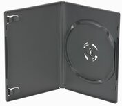Amaray Dvd Box 3 14 mm zwart 5 Stuks