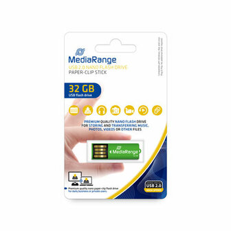 MediaRange Paperclip USB Stick 32 GB 