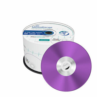 MediaRange Medical Line DVD-R 4.7 GB Inkjet Printable 50 stuks 
