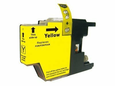 Huismerk Brother DCP-J525W inktcartridges LC-1240 Yellow