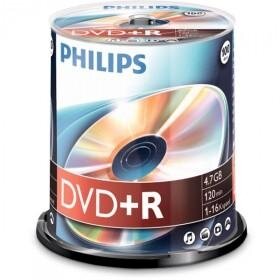 Philips DVD+R 4.7 GB 100 stuks
