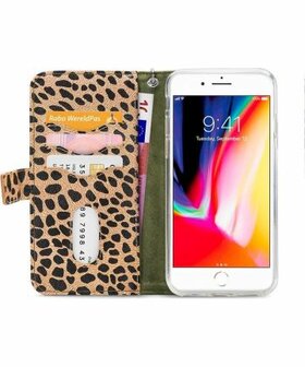 Mobilize Gelly Wallet Zipper iPhone 6(S) Plus/7/8 Plus Hoesje Olive