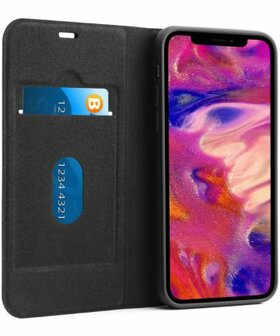 Apple iPhone 11 Pro Hoesje 2-in-1 Book Case en Back Cover Zwart