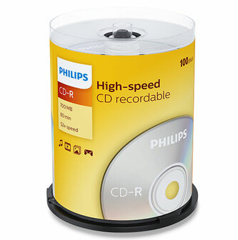 Philips CD-R 700 MB 100 stuks 