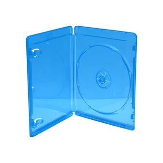 Blu-Ray  doosjes transparant blauw 5 stuks 7mm