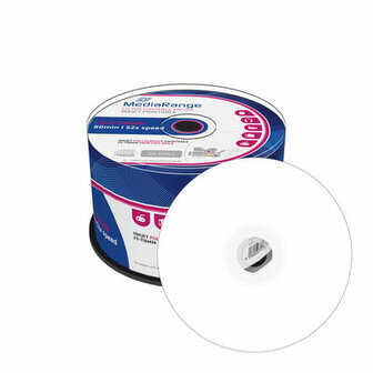 MediaRange CD-R 700 MB Inkjet Printable 50 stuks 