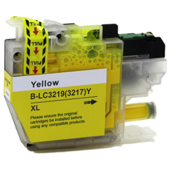 Brother MFC-J5330DW inkt cartridges LC-3219 XL Yellow huismerk