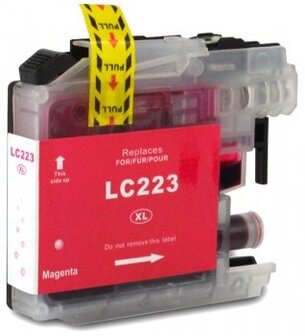 Brother inktcartridges LC-223 Magenta huismerk