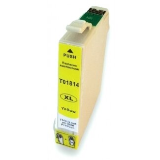 Epson cartridges T18 XL Yellow (T1814) huismerk