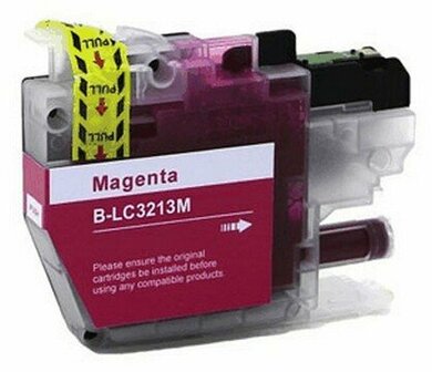 Brother inktcartridges LC-3213 XL Magenta huismerk