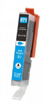 Canon inktcartridges CLI-571 XL Cyan huismerk
