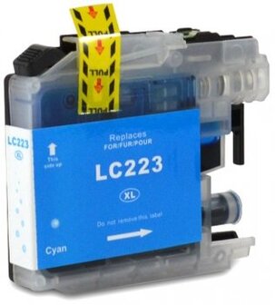 Brother DCP-J4120DW inktcartridges LC-223 Cyan huismerk