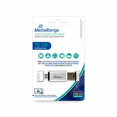 MediaRange Mobile 2in1 OTG Flash Drive 16 GB