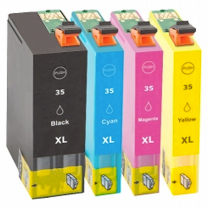 Epson WorkForce Pro WF-4735DTWF cartridges T3596 XL Set 4 stuks huismerk