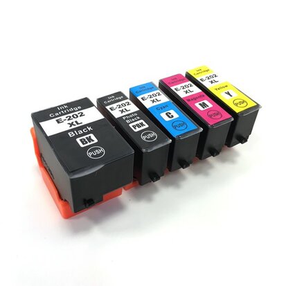 Epson Expression Premium XP-6000 cartridges 202 XL Set 4 stuks huismerk