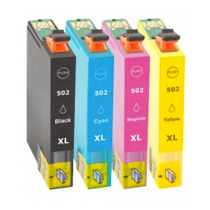 Epson cartridges 502 XL Set 4 stuks huismerk