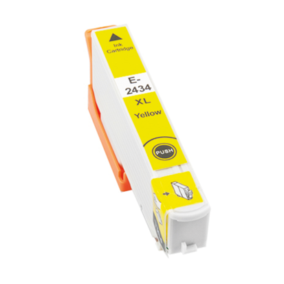 Epson cartridges T2434 XL Yellow huismerk