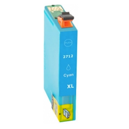 Epson WorkForce WF-7620DTWF cartridges T2712 XL Cyan huismerk