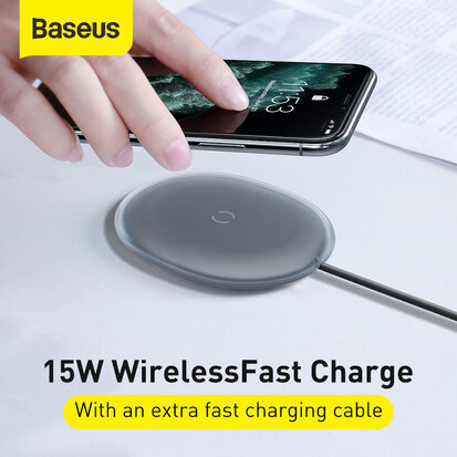 Baseus 15W Draadloos Snellader Pad