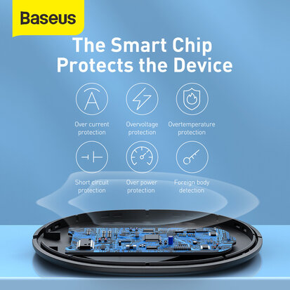Baseus 15W Draadloos Snellader Pad
