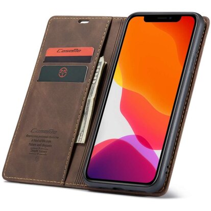 CaseMe Retro Wallet Slim voor iPhone 12 Mini (5.4