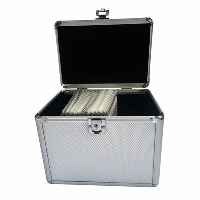 CD / DVD DJ Koffer 120 zilver 