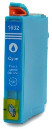 Epson cartridges T1632 XL Cyan huismerk