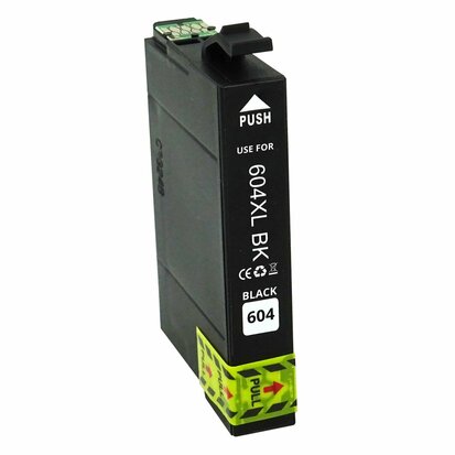 Epson cartridges 604 XL Bk huismerk