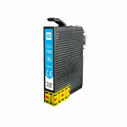 Epson cartridges 503 XL Cyan huismerk