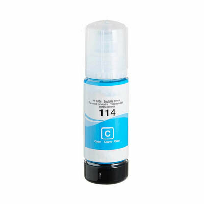 Epson 114 EcoTank Inkt Cyan huismerk