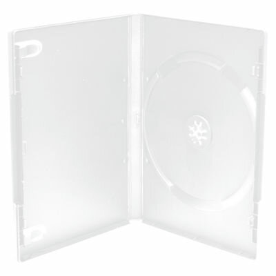 MediaRange DVD Box 1 14 mm Transparant Machine Packaging Quality 50 Stuks 