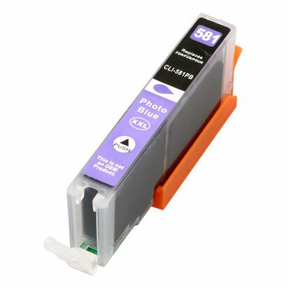 Canon pixma TS9150 cartridges CLI-581 XL Foto Blauw huismerk