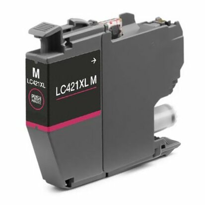 Brother cartridges LC-421 XL Magenta huismerk