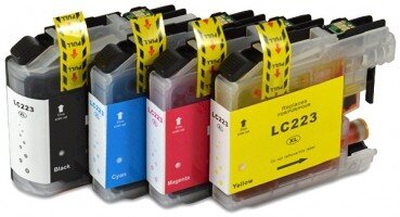 Brother DCP-J4120DW cartridges LC-223 Set 4 Stuks huismerk