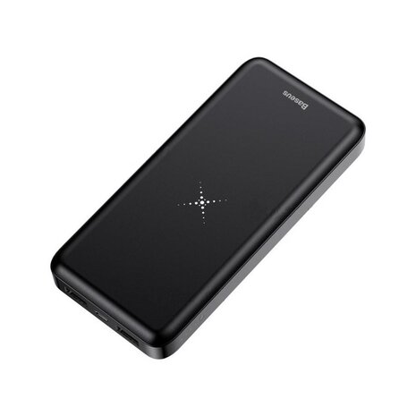 Baseus Wireless Charger 10000mAh Power Bank Zwart 