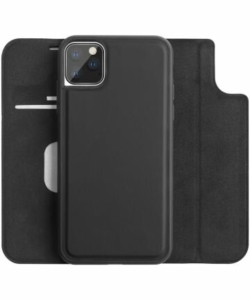 Apple iPhone 11 Pro Hoesje 2-in-1 Book Case en Back Cover Zwart