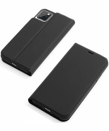 Apple iPhone 11 Pro Hoesje 2-in-1 Book Case en Back Cover Zwart
