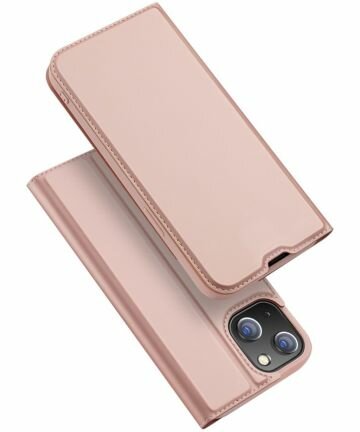 Dux Ducis Skin Pro Series Apple iPhone 14 Hoesje Portemonnee Roze