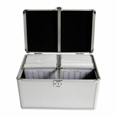 CD / DVD DJ Koffer 200 Zilver
