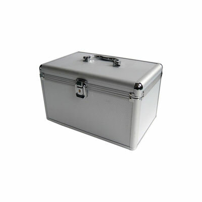 CD / DVD DJ Koffer 120 zilver 