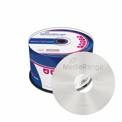 MediaRange CD-R 700 MB 50 stuks 