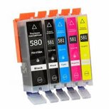 Huismerk Canon pixma TS6150 inktcartridges CLI-581 XL / PGI-580 XL set 5 stuks Huismerk Canon pixma TS6150 inktcartridges CLI-581 XL / PGI-580 XL set 5 stuks
