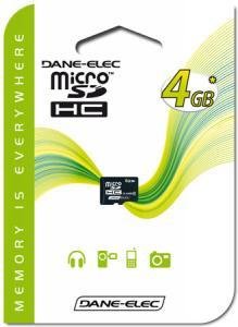 Dane-Elec microSDHC 4 GB
